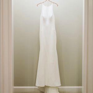 Illusion Back Wedding Dress